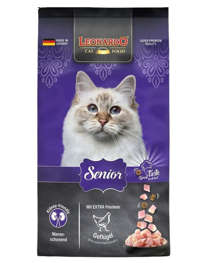 Levně LEONARDO Senior 7,5 kg + 300g krmiva ZDARMA