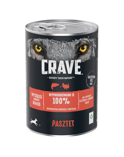 CRAVE konzerva bez obilovin 400 g