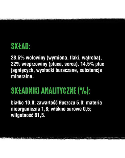CRAVE s jehněčím a hovězím masem  400 g