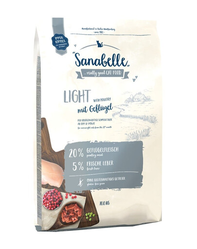 SANABELLE Light Drůběží 10 kg