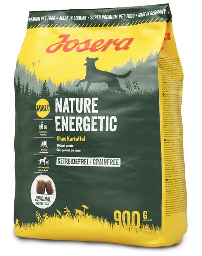 JOSERA Nature Energetic 900 g pro aktivní psy