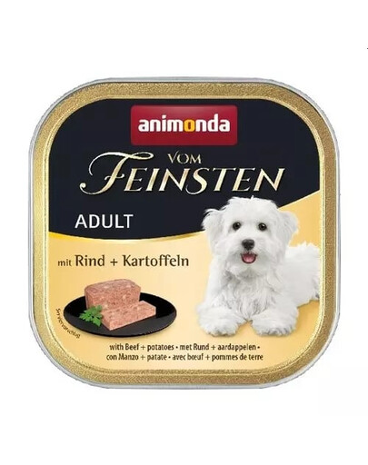 ANIMONDA Vom Feinsten Menue hovězí & brambory 150 g