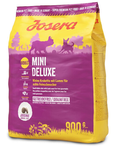 JOSERA Mini Deluxe 900 g pro dospělé psy
