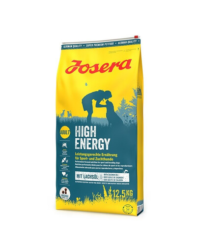 Levně JOSERA High Energy 12,5kg + 1x Denties & Meat Lovers ZDARMA