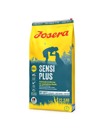 Levně JOSERA SensiPlus 12,5kg + 1x Denties & Meat Lovers ZDARMA