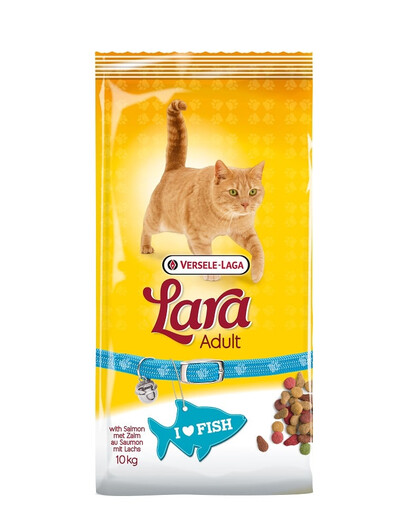 VERSELE-LAGA Lara Adult Salmon krmivo pro kočky s lososem 10 kg