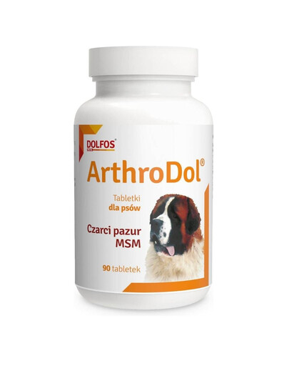 DOLFOS ArthroDol 90 tablet s MSM na klouby pro psy