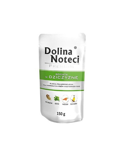 DOLINA NOTECI Premium Bohatá na zvěřinu 150g