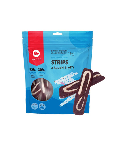 MACED proužky z kachny a tresky 500g
