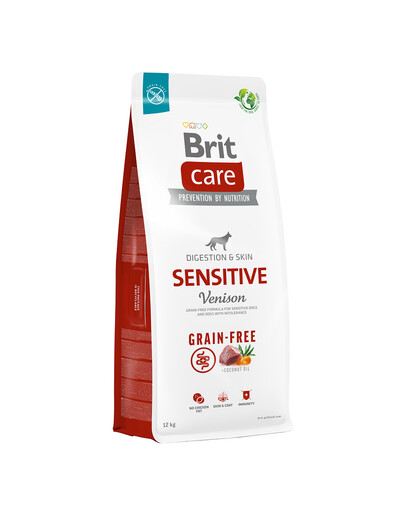 BRIT Care Dog Grain-free Sensitive se zvěřinou a bramborami 12 kg