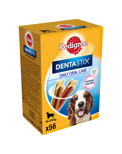 PEDIGREE Dentastix středně rasy 8 x180 g