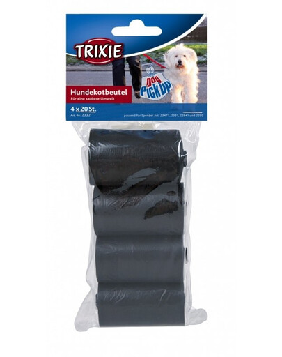 TRIXIE Sáčky na psí exkrementy 4 role /  20ks