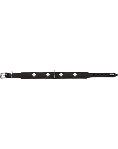 HUNTER Obojek Swiss XS (32) 24-28,5/2,6 cm černý