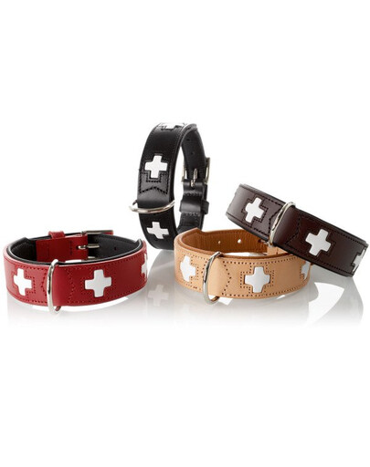HUNTER Obojek Swiss XS (32) 24-28,5/2,6 cm černý