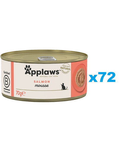 APPLAWS Cat Adult Mousse Losos 72x70 g