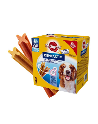 PEDIGREE Dentastix středně rasy 8 x180 g
