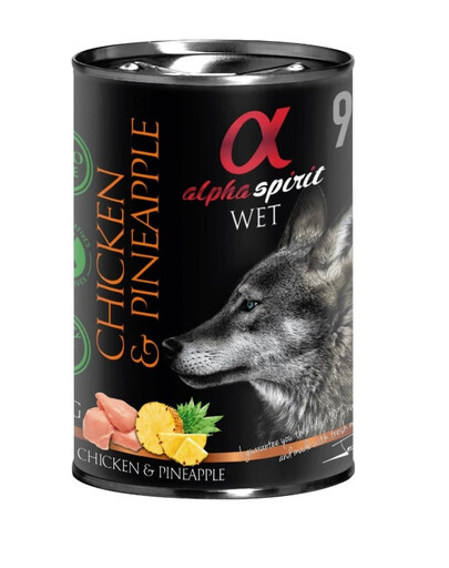 Levně ALPHA SPIRIT Chicken with Pineapple 400 g