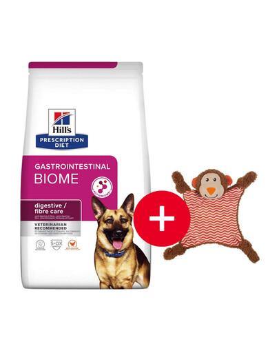 Levně HILL'S Prescription Diet Canine GI Biome 10 kg + hračka ZDARMA