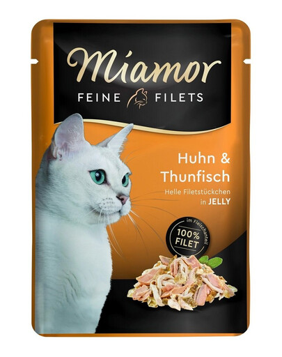 MIAMOR Feine Filets Kuře a Tuňák 6x100 g