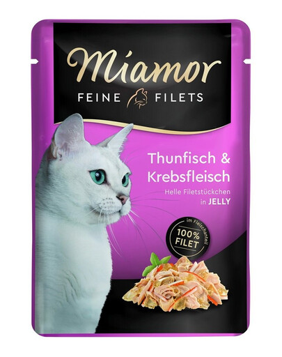 MIAMOR Feine Filets tuna and crab 12x100 g