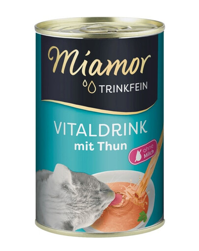 MIAMOR Trinkfein Tuňáková polévka pro kočky 12x135 g