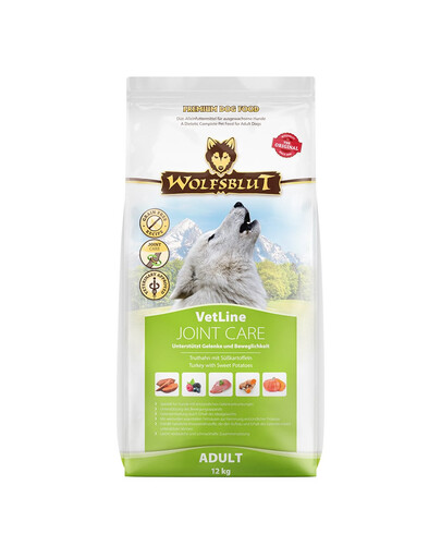 WOLFSBLUT VetLine Joint Care Dietní krmivo pro psy na podporu kloubů a pohyblivosti 12 kg