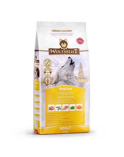 WOLFSBLUT VetLine Urinary Dietní krmivo pro psy na podporu močových cest 12 kg
