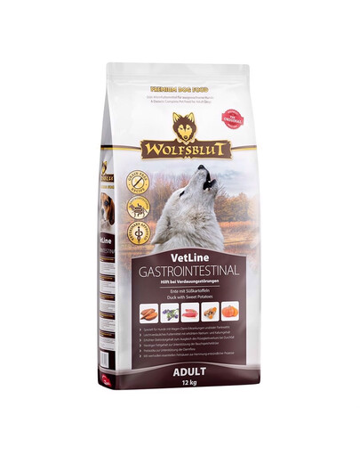 WOLFSBLUT VetLine Gastrointestinal Dietní krmivo pro psy s trávicími problémy 12 kg