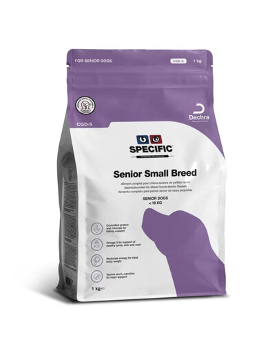 SPECIFIC Dog CGD-S Senior Small Breed 1 kg krmivo pro starší psy malých plemen