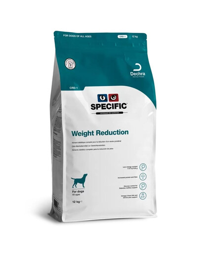 SPECIFIC Dog CRD-1 Weight Reduction 12 kg krmivo pro dospělé psy s nadváhou