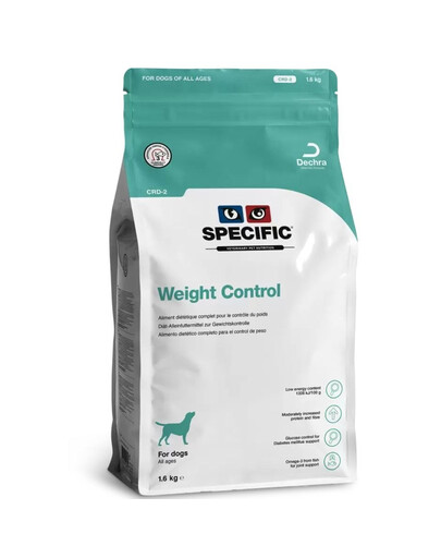 SPECIFIC Dog CRD-2 Weight Control 1,6 kg krmivo pro udržení normální tělesné hmotnosti psů