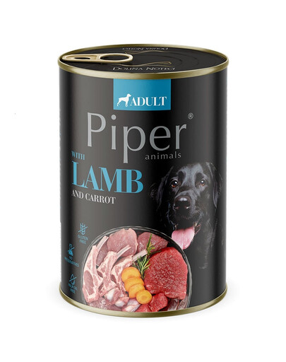 PIPER jehněčí s mrkví 400g