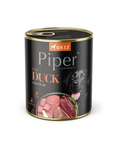 DOLINA NOTECI PIPER kachnou a hruškou pro psy 800g