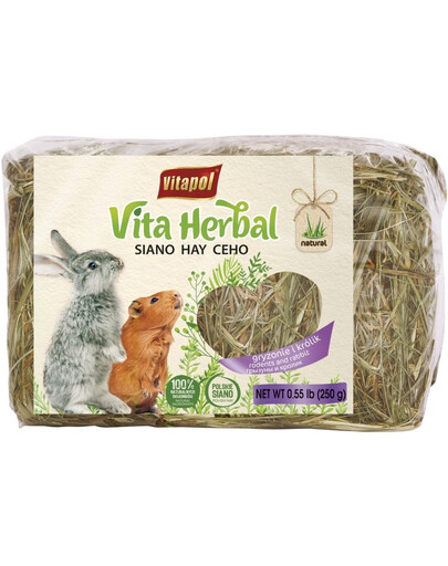 VITAPOL Seno pro hlodavce 500g