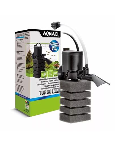 AQUAEL Turbo Mini akvarijní filtr pro sladkovodní nádrže