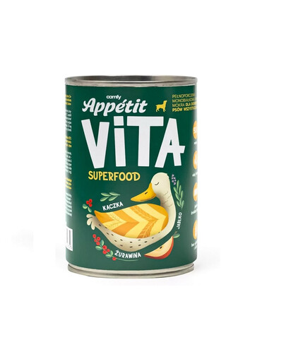 COMFY APPETIT VITA Superfood Duck 400g