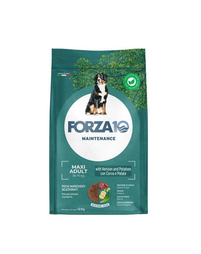 Levně FORZA10 Maxi Adult Maintenance Venison Potato pro velká plemena psů 12 kg