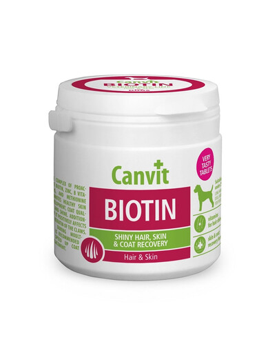CANVIT Dog Biotin 230g doplněk stravy pro kůži a srst