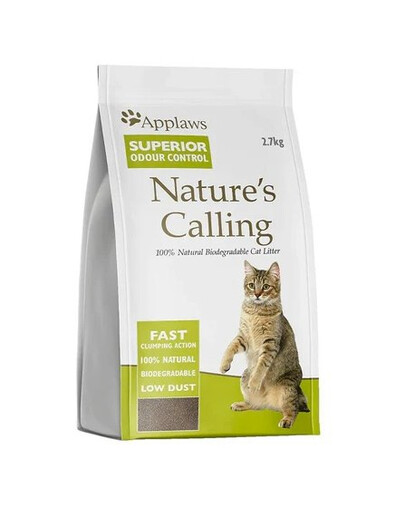 APPLAWS Nature's Calling Cat Litter 2.7 kg