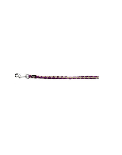 TRIXIE Vodítko 'cavo' S-M 1.00 m / 12 mm fialovo / stříbrné