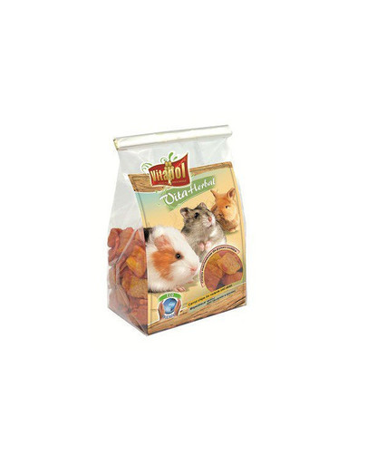VITAPOL Chipsy mrkvové pro hlodavce 80g
