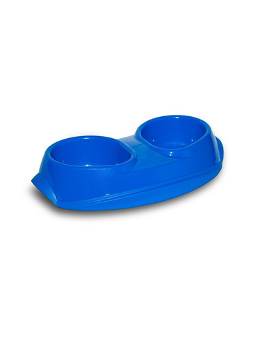 PET INN Miska space bowl classic line 2x200 ml nebesky modrá