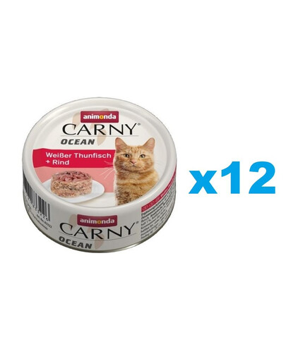 ANIMONDA Carny Ocean tuňák & hovězí 12x80g