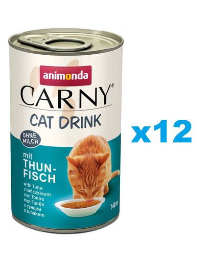 ANIMONDA Carny Cat Drink Tuňák 12x140 ml