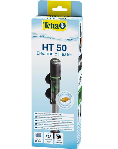 TETRA Aquarium Heater HT 50 50W ohřívač pro nádrže o objemu 25-60 l