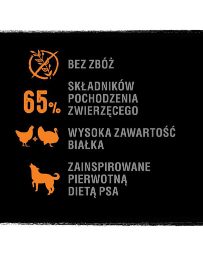 CRAVE s kuřecím a krůtím masem 400g