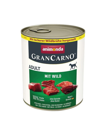 ANIMONDA Grancarno Adult Zvěřina 800 g