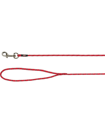 TRIXIE Junior výcvikové vodítko pro štěňata XXS–XS: 8 m/ 4 mm červené