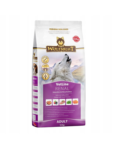WOLFSBLUT VetLine Renal Dietní krmivo pro psy k udržení funkce ledvin 12 kg