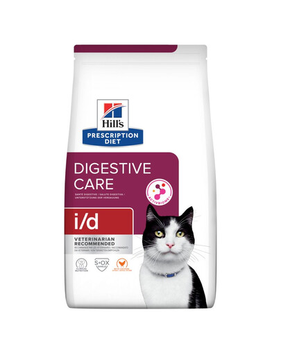 HILL'S recept Diet Feline i/d 8 kg granule pro kočky kuřecí